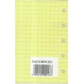 Artykuły biurowe - Antra Wkład do organizera M Kratka żółta ANTRA - miniaturka - grafika 1