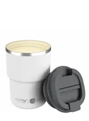 Kubki termiczne - Kubek termiczny Asobu Coffee Express Tumbler 0,36 l - white - miniaturka - grafika 1
