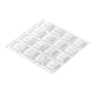 Akcesoria do drzwi - Hettich Odbojniki meblowe przeźroczyste 13x13x2mm 16szt - miniaturka - grafika 1