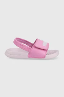 Sandały damskie - Puma sandały kolor różowy - grafika 1