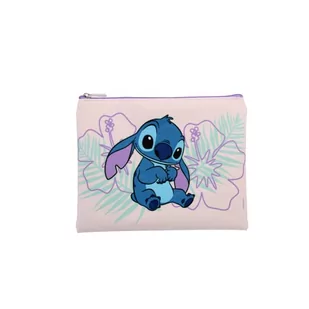 DISNEY Stitch - Płaski piórnik Stitch - Torba podróżna dla dzieci, nastolatków, dorosłych - fioletowa, Fioletowy, niebieski, Petit Format, Płaski piórnik - Torby podróżne - miniaturka - grafika 1