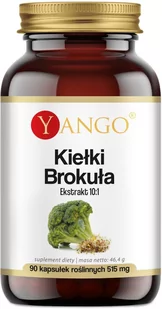 Yango Kiełki Brokuła 90 kapsułek aps. Sulforafan (5904194062996) - Suplementy naturalne - miniaturka - grafika 1