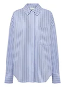 Koszule damskie - LeGer Koszula "Farine" w kolorze błękitno-szarym - miniaturka - grafika 1