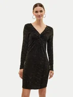 Sukienki - Vero Moda Sukienka koktajlowa Lucy 10316745 Brązowy Slim Fit - miniaturka - grafika 1