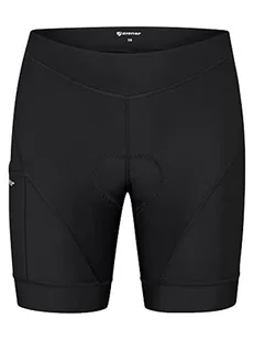 Ziener NASRA Damskie spodnie rowerowe/spodnie rowerowe/rower górski/rower wyścigowy - oddychające, szybkoschnące, wyściełane, żelowe, czarne, 34 - Spodnie damskie - miniaturka - grafika 1