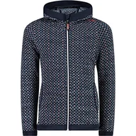 Kurtki i płaszcze dla dziewczynek - CMP - Kid G Jacket Fix Hood, Girl, Blue Ink-Campari, 128 - miniaturka - grafika 1