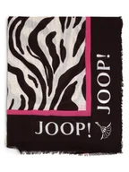 Apaszki i szaliki damskie - JOOP! Szalik damski Kobiety Bawełna brązowy|wyrazisty róż|beżowy wzorzysty, ONE SIZE - miniaturka - grafika 1