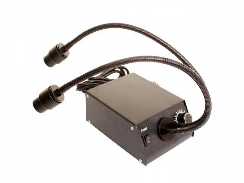 Sagittarius Oświetlacz dwuramienny LED do mikroskopu (gęsia szyja)