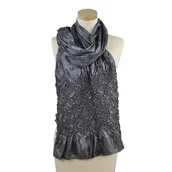 Apaszki i szaliki damskie - Szal Senna Falbanka - miniaturka - grafika 1