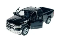 Samochody i pojazdy dla dzieci - WELLY 2019 DODGE RAM 1500 CZARNY 1:34 SAMOCHÓD NOWY METALOWY MODEL - miniaturka - grafika 1