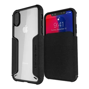 Etui Exec 3 Apple iPhone Xs czarny - Etui i futerały do telefonów - miniaturka - grafika 1