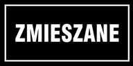 Akcesoria BHP - Naklejka Kosz Znak Segregacja Odpadów Zmieszane 30 Libres So-5 5902082238997 - miniaturka - grafika 1