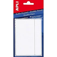 Etykiety do drukarek - APLI 2559 podwójne etykiety z przodu białe 53,0 x 82,0 mm - miniaturka - grafika 1