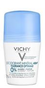 Dezodoranty i antyperspiranty dla kobiet - Vichy Dezodorant mineralny Optimal Tolerance 48H Roll-on 50ml - miniaturka - grafika 1