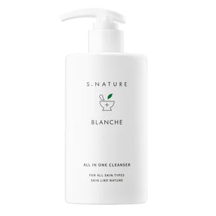 S.NATURE Blanche All In One Cleanser nawilżający żel do mycia twarzy i ciała 260ml - Kosmetyki do kąpieli - miniaturka - grafika 1