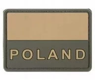 Odzież taktyczna i umundurowanie - Naszywka 3D Flaga Polski - zgaszona z napisem "Poland" (GFT-30-019846) G GFT-30-019846 - miniaturka - grafika 1