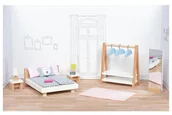 Lalki dla dziewczynek - Meble dla lalek Stylowa sypialnia Goki - miniaturka - grafika 1