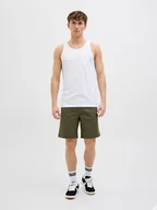 Koszulki męskie - Jack & Jones Top "Jake" w kolorze białym - miniaturka - grafika 1