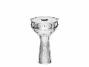 Meinl Percussion Percussion HE-314 aluminiowy Jingle Darbukas, młotkowany ręcznie, średnica 20,32 cm, aluminium HE-314 - Instrumenty perkusyjne - miniaturka - grafika 1