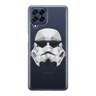 Etui i futerały do telefonów - Etui Szturmowiec 008 Star Wars Nadruk częściowy Przeźroczysty Producent: Samsung, Model: M33 5G - miniaturka - grafika 1