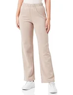 Spodnie damskie - Bestseller A/S Damskie spodnie Pcchilli Hw Wide Sweat Pants Noos Bc, silver mink, XL - miniaturka - grafika 1
