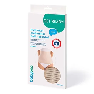 Babyono Poporodowy pas brzuszny - profilowany Expert rozm. L - Bielizna lecznicza - miniaturka - grafika 2