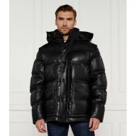 Kamizelki męskie - BOSS ORANGE Skórzana kurtka 2w1 Jolam Relaxed fit - miniaturka - grafika 1
