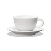 Filiżanki - Filiżanka do cappuccino Club House Tulipano 210ml - Biała - miniaturka - grafika 1