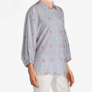 Koszula damska LEE nowa oryginalna L45ZKIEQ- paski z nadrukiem - rozmiar M - Koszule damskie - miniaturka - grafika 1