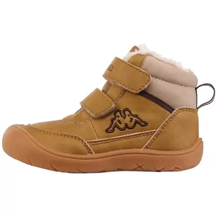 Kappa Deutschland Unisex Kinder Style: 280007m Bright Mid M śniegowce, beżowy, 26 EU - Śniegowce damskie - miniaturka - grafika 1