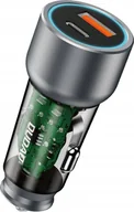 Ładowarki samochodowe - Ładowarka Dudao Ładowarka samochodowa Dudao R4T 30W USB-A / USB-C - szara - miniaturka - grafika 1