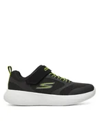 Buty dla chłopców - Skechers Sneakersy Go Run 400 V2-Goltran 405095L/BKYL Czarny - miniaturka - grafika 1