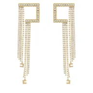 Kolczyki - Kolczyki Elisabetta Franchi OR-33-B47E2-V300 Złoty - miniaturka - grafika 1