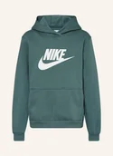 Bluzy dla chłopców - Nike Bluza Z Kapturem gruen - miniaturka - grafika 1
