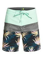 Spodenki damskie - Quiksilver szorty kąpielowe męskie zielone 28 - miniaturka - grafika 1