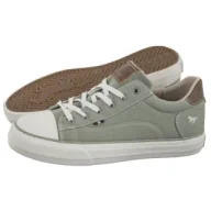 Trampki damskie - Trampki Zielone 1272-307-750 (MU582-a) Mustang - miniaturka - grafika 1