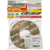 Blaty meblowe i parapety okienne - Listwa przyblatowa uszczelniająca szaro-beżowa 420 cm Sili Korner - miniaturka - grafika 1