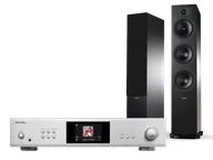Zestawy stereo - Rotel S14 (srebrny) + Tesi 6 (czarny) - miniaturka - grafika 1
