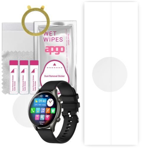 1x folia hydrożelowa ochronna do myPhone Watch EL - apgo Smartwatch Hydrogel Protection Ochrona na ekran smartwatcha