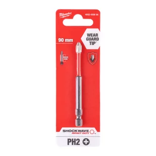 MILWAUKEE Milwaukee Bit Udarowy Końcówka Shockwave PH2 90mm - Bity - miniaturka - grafika 2
