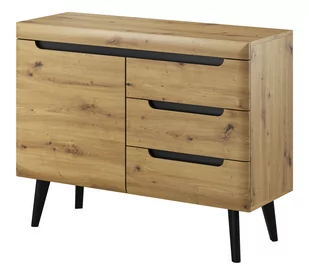 Komoda Nordi Nksz107 Dąb Artisan - Inne meble do salonu - miniaturka - grafika 1