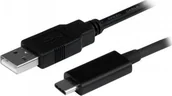 Kable USB - Kabel USB StarTech USB-A - USB-C 1 m Czarny JAB-2524821 - miniaturka - grafika 1