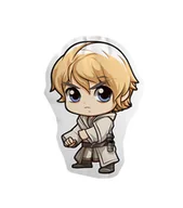 Kołdry i poduszki dla dzieci - Poduszka Chibi Star Wars - Luke Skywalker - miniaturka - grafika 1