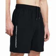 Spodenki męskie - Męskie szorty Under Armour Woven Wdmk Shorts Rozmiar: XL / Kolor: czarny - miniaturka - grafika 1