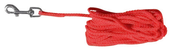 Smycze dla psów - Trixie SMYCZ NYLONOWA 15m/5mm KOLOR CZERWONY TX-19773 - miniaturka - grafika 1