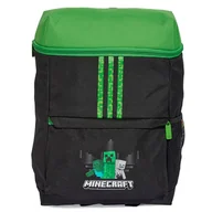 Plecaki - Plecak dziecięcy adidas Originals X Minecraft Teen Kids JW2943 - czarno-zielony - miniaturka - grafika 1