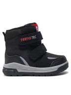 Buty dla chłopców - Reima Śniegowce Qing 5400026A Czarny - miniaturka - grafika 1