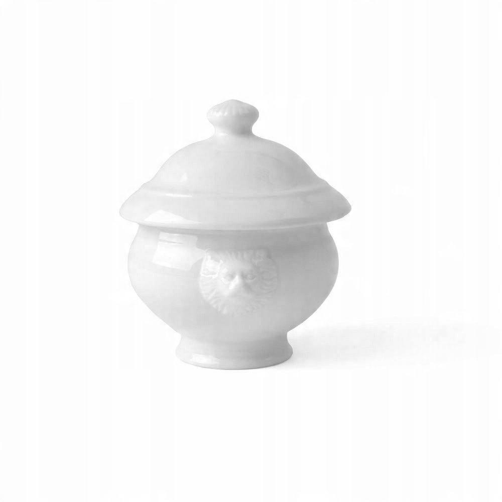 Holst Porcelana terryna z głową lwa z pokrywką