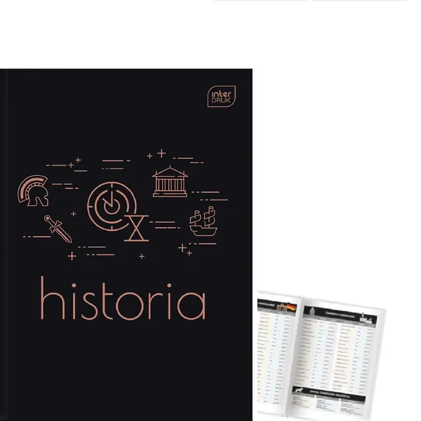/ Inter Brulion A5/80 Tematyczny Przedmiotowy Ściąga, Historia