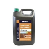 Farby i impregnaty do drewna - IRISS Impregnat akrylowy do drewna 5 l pinia - miniaturka - grafika 1